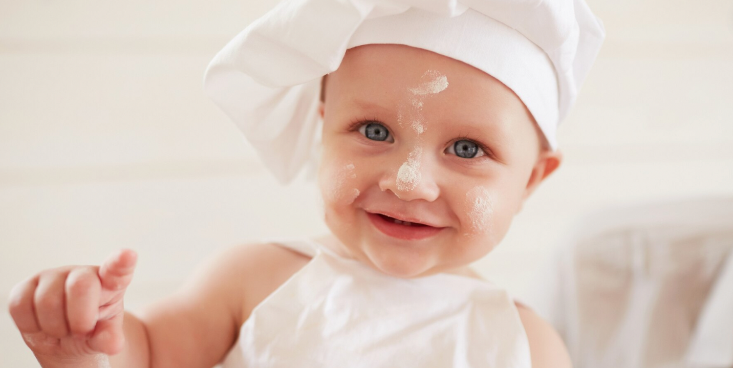 bébé cuisinier