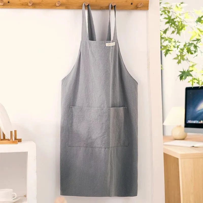 Robe Tablier en Lin Petit-Tablier®
