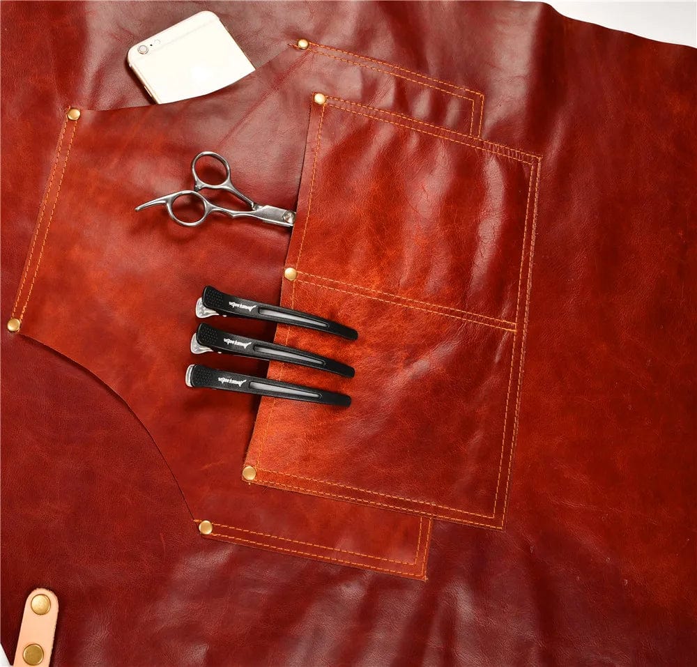 Tablier Barbecue Homme Cuir Petit-Tablier®