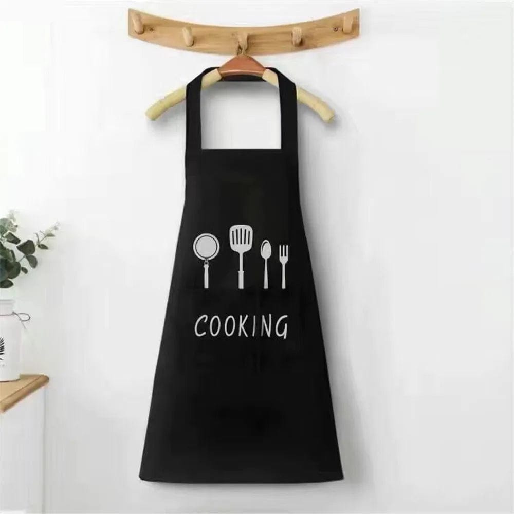 Tablier Cuisine Femme Noir Petit-Tablier®