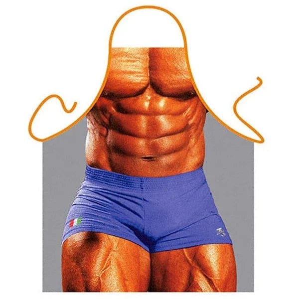 Tablier Cuisine Homme Musclé Petit-Tablier®