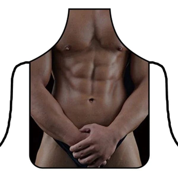 Tablier Cuisine Homme Nu Petit-Tablier®