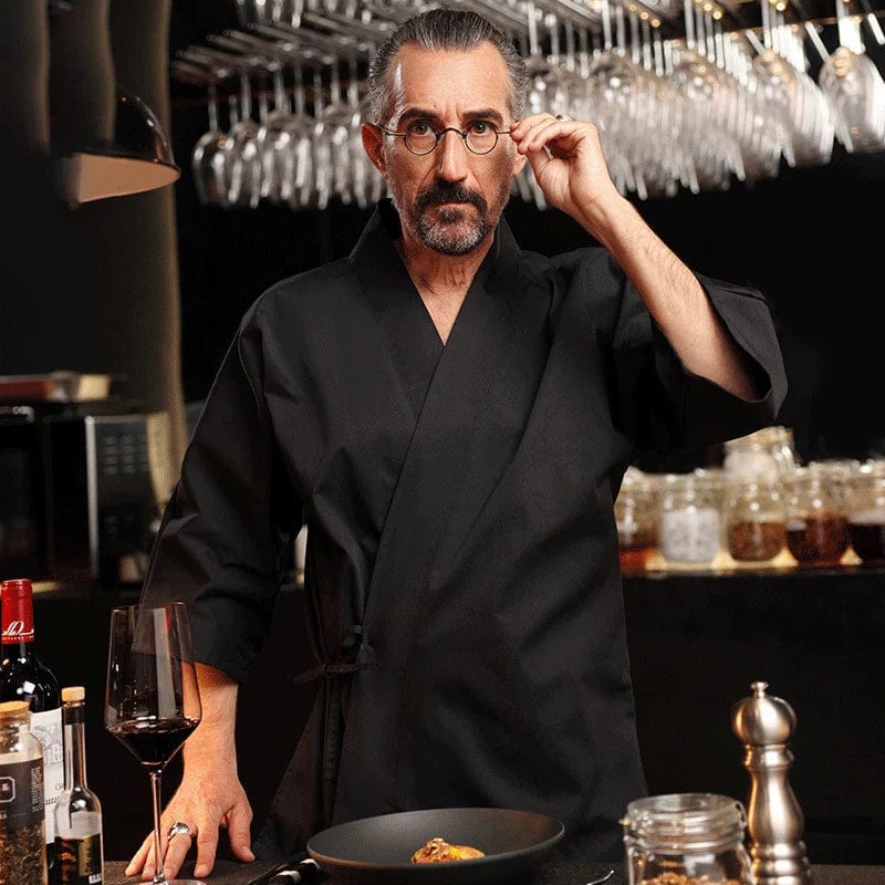 Tablier Cuisine Noir Professionnel Petit-Tablier®