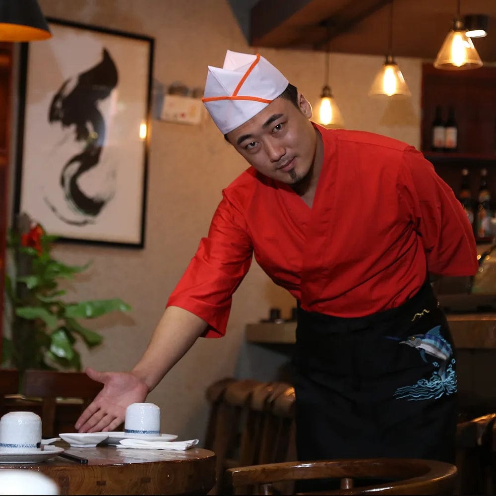Tablier de Chef Cuisinier Japonais Petit-Tablier®