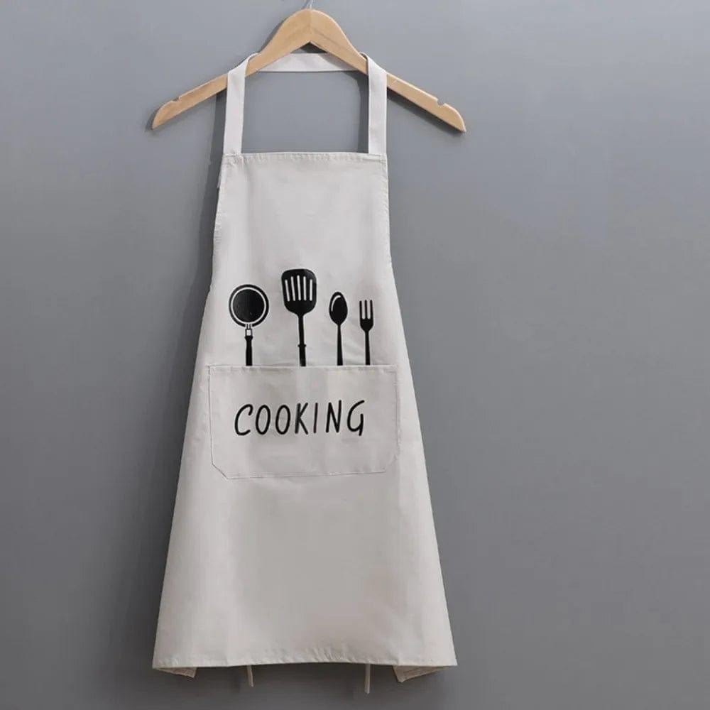 Tablier de Cuisine Blanc Femme Petit-Tablier®