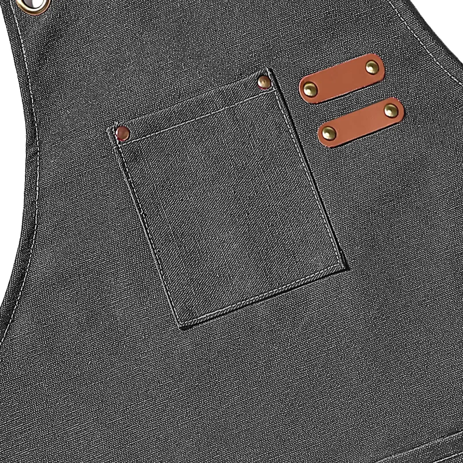 Tablier de Cuisine Professionnel Gris Petit-Tablier®
