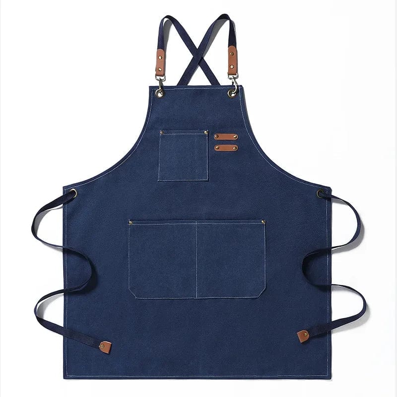 Tablier Professionnel Bleu Poche Avant Petit-Tablier®